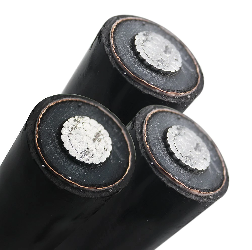 Medium Voltage Mv 11kv 22kv 33kv 35kv XLPE Insulated Insulation Aerial Bundled ABC Overhead Service Drop Cable