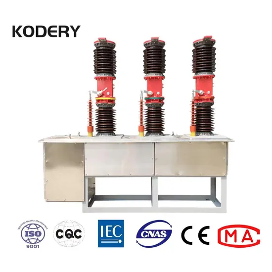 Kodery Zw7-40.5 Serie Vakuum-Leistungsschalter für elektrische Geräte für den Außenbereich